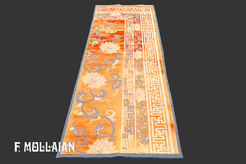 Chinese Imperial Silk & Matal Textile (Kesi) Textile n°:25862558